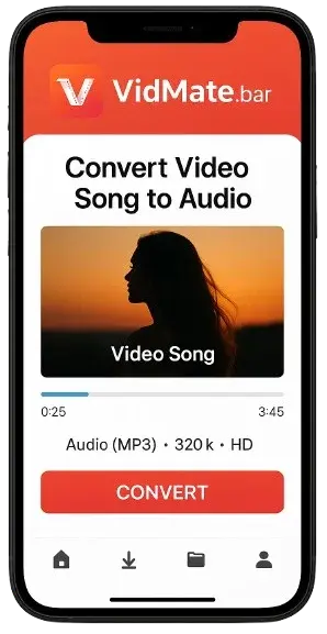 Convert Video Song to Audio: