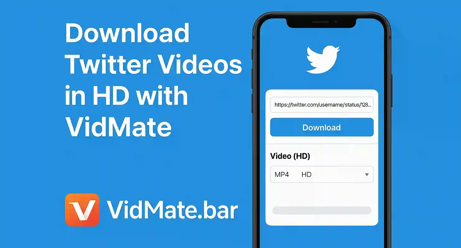 Download Twitter Videos in HD with Vidmate