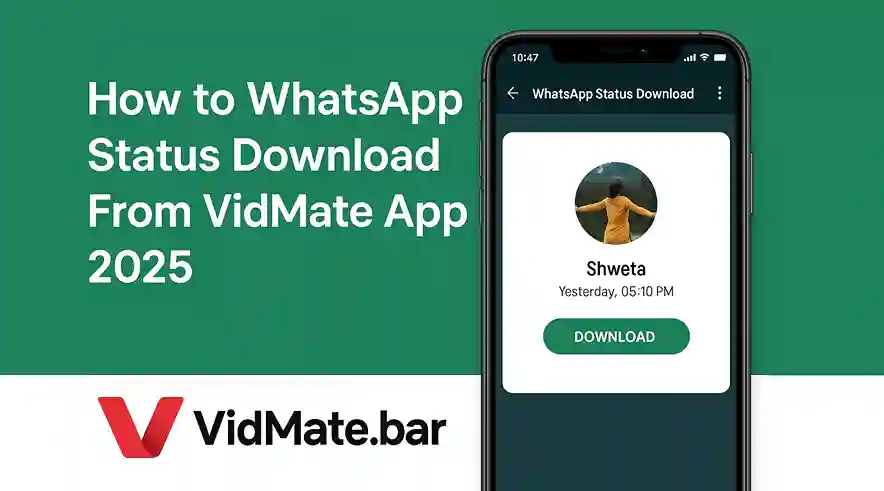 How to WhatsApp Status download From Vidmate App in 2025