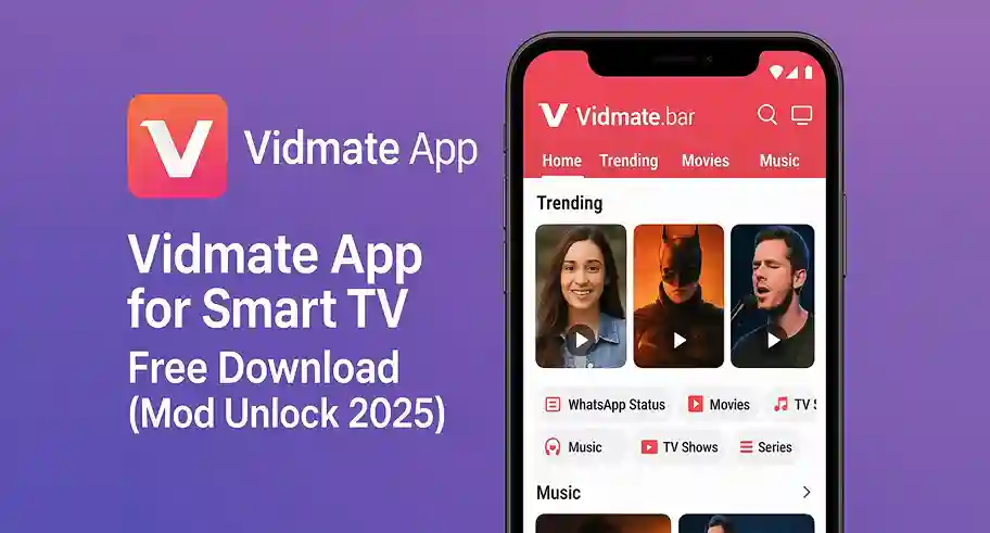 VidMate App for Smart TV Free Download (Mod Unlock 2025)