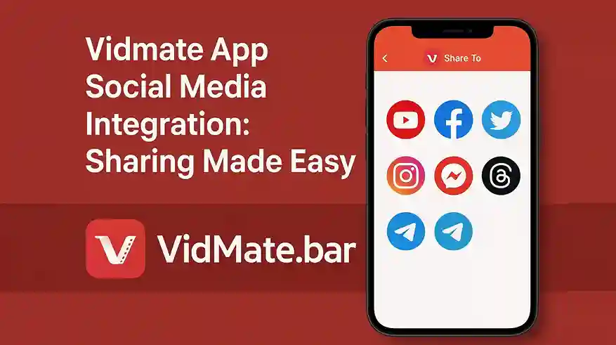 Vidmate App Social Media Integration: Sharing Made Easy