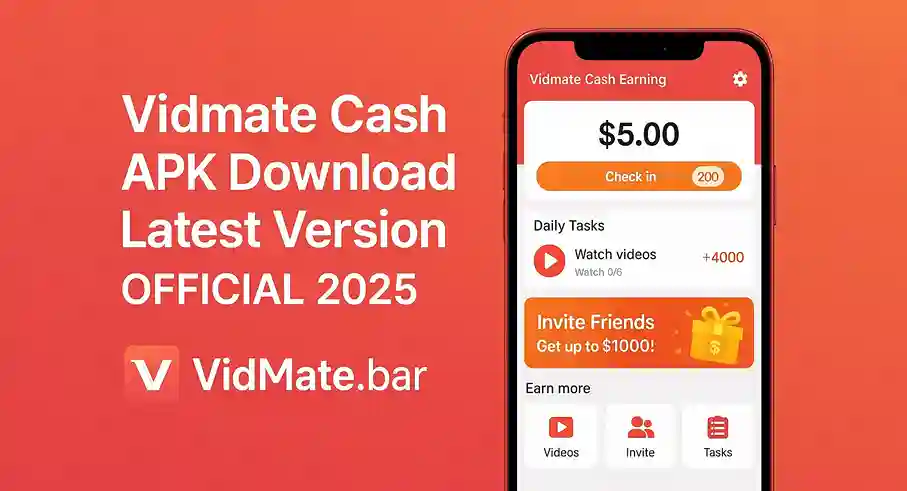 VidMate Cash APK Download Latest Version Official 2025