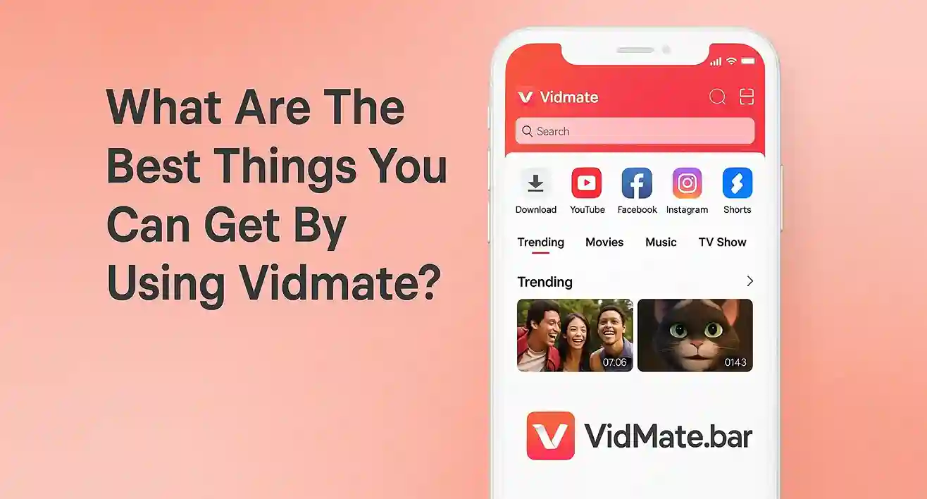 What Are The Best Things You Can Get By Using Vidmate?